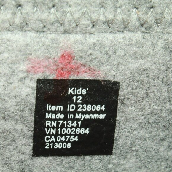 LL Bean Gray Wool Warm Replacement Boot Liner Inserts Size 12 - Picture 7 of 8